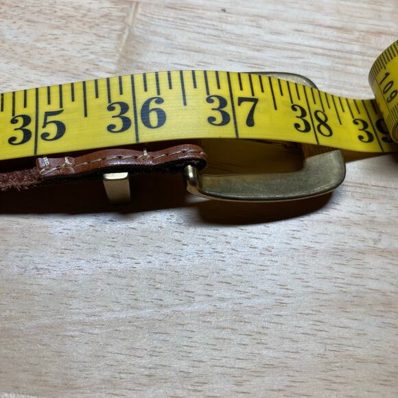 Fossil LARGE Multi Color Leather Belt Style BT 1411 Brown Black Green. Pre-Owned - Picture 9 of 9